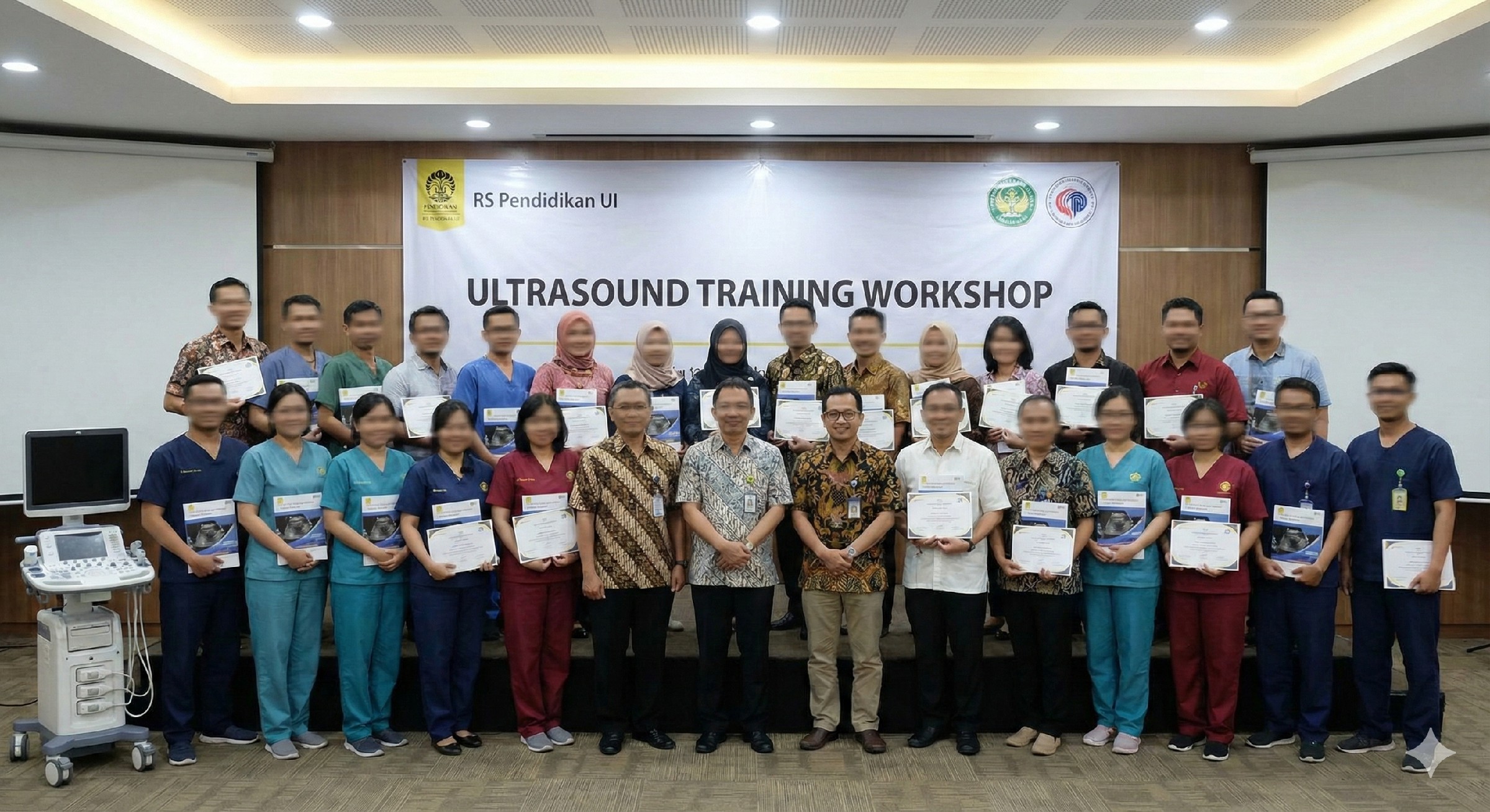 Workshop Ultrasonografi (USG) untuk Dokter Umum Klinik Pratama bersama SIMKA