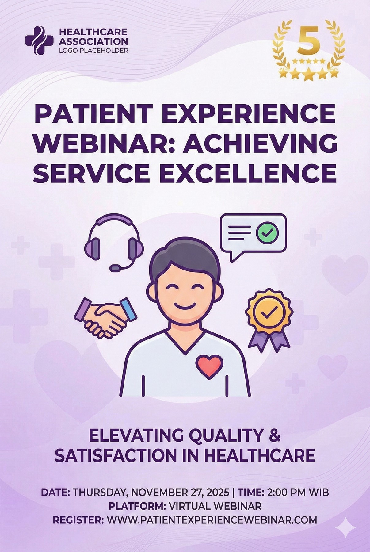 Webinar SIMKA: Strategi Meningkatkan Patient Experience dan Service Excellence