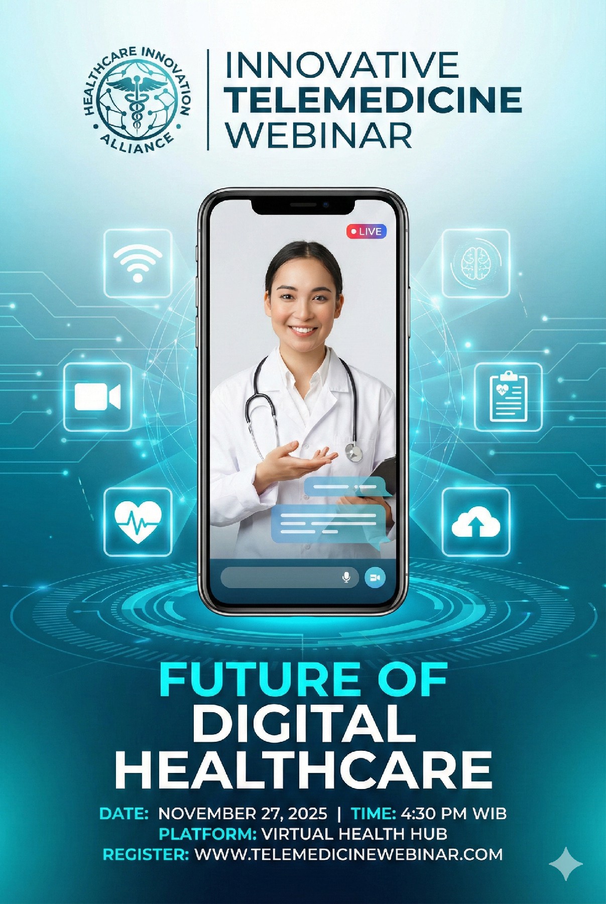 Webinar SIMKA: Telemedicine dan Teleconsultation untuk Klinik Pratama