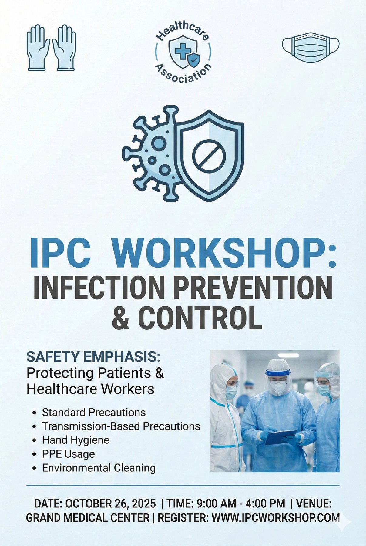 Workshop SIMKA: Infection Prevention and Control (IPC) di Klinik Pratama