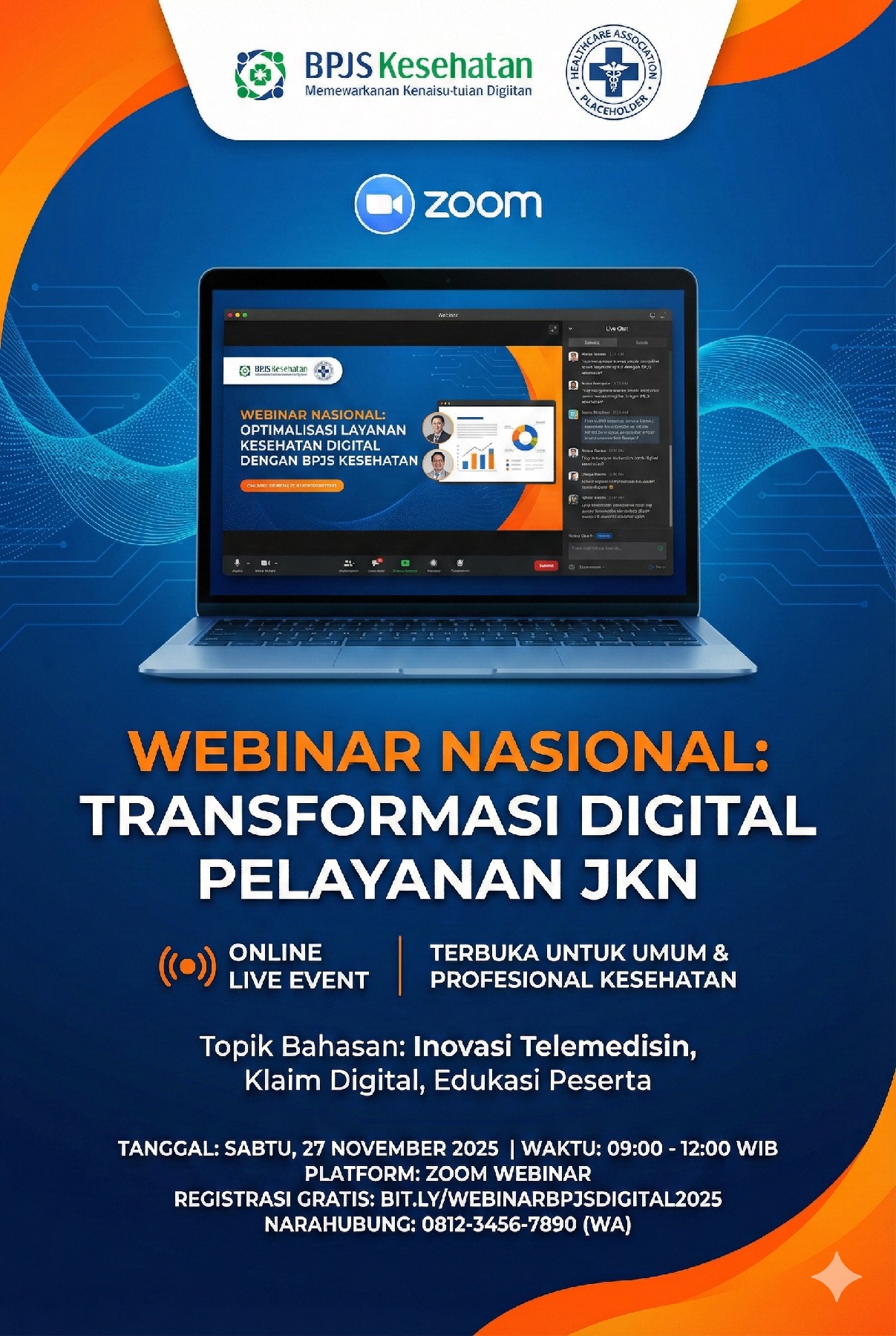 Webinar SIMKA: Update Regulasi JKN dan Strategi Optimalisasi Klaim BPJS Kesehatan